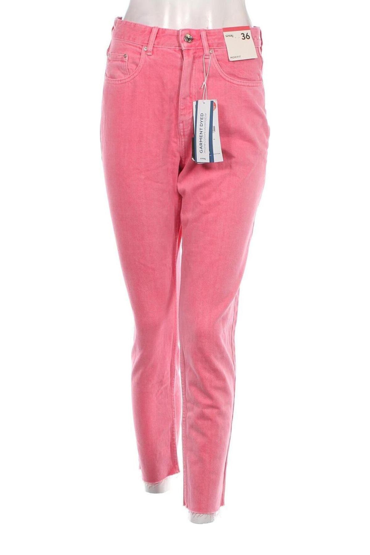 Damen Jeans Sinsay, Größe S, Farbe Rosa, Preis 12,99 €