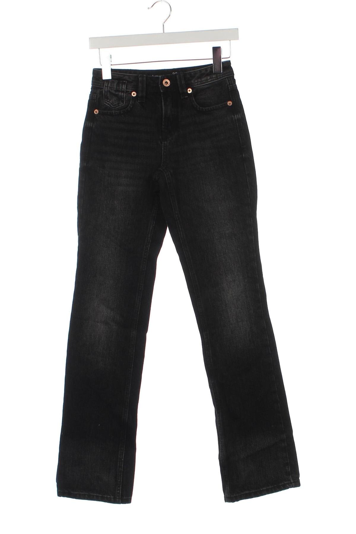 Blugi de femei Stradivarius, Mărime XXS, Culoare Negru, Preț 33,99 Lei