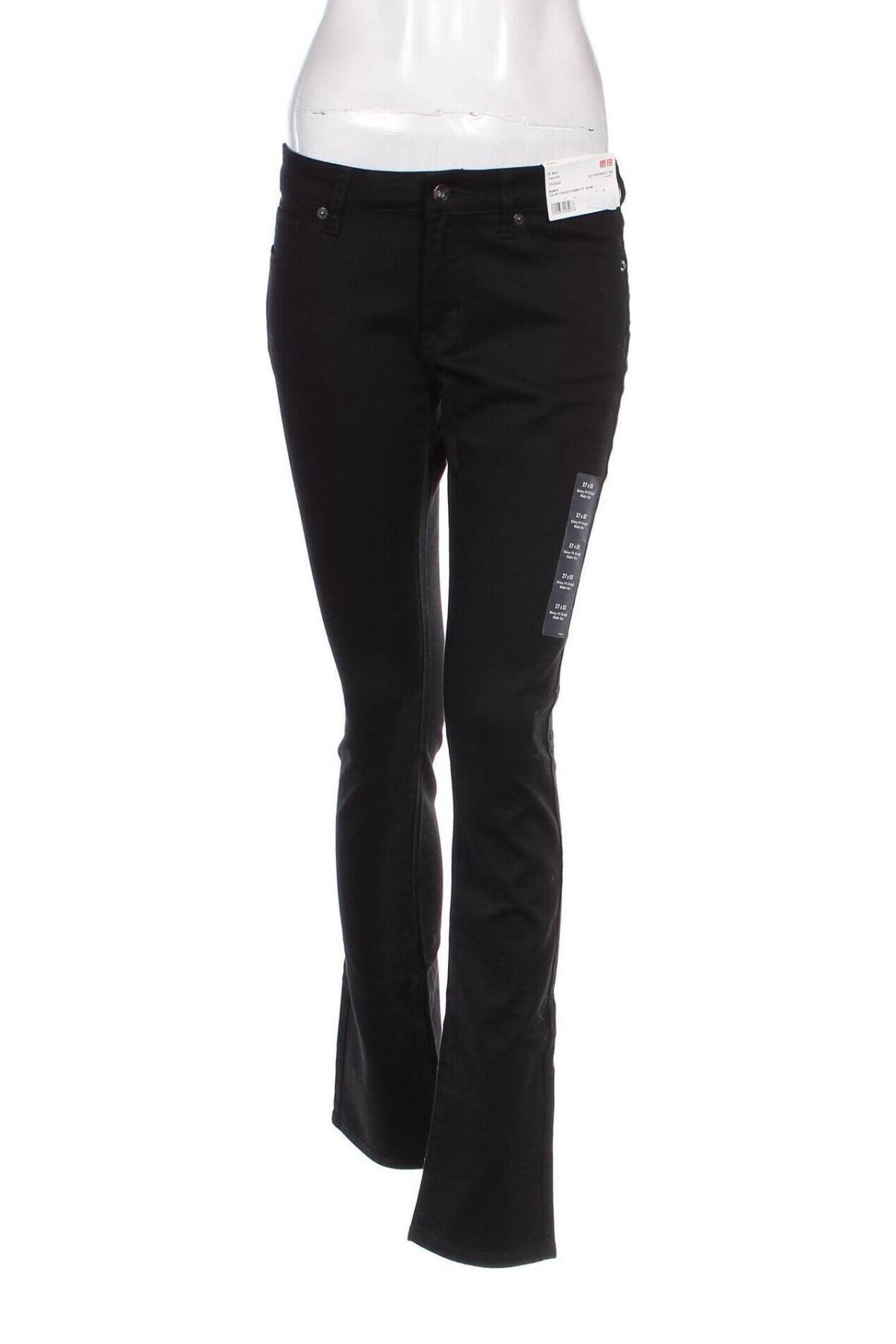 Damen Jeans Uniqlo, Größe M, Farbe Schwarz, Preis € 14,49