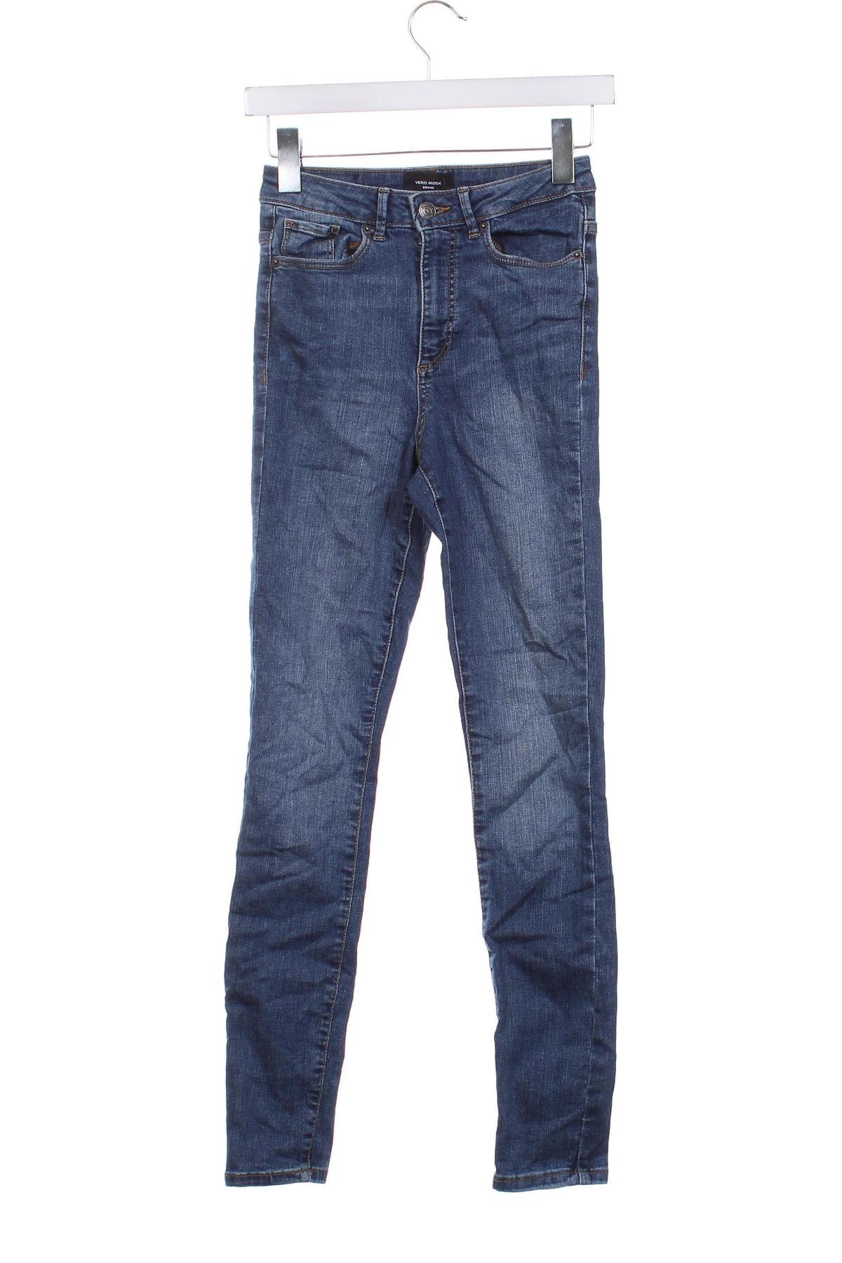 Damskie jeansy Vero Moda, Rozmiar XS, Kolor Niebieski, Cena 32,99 zł