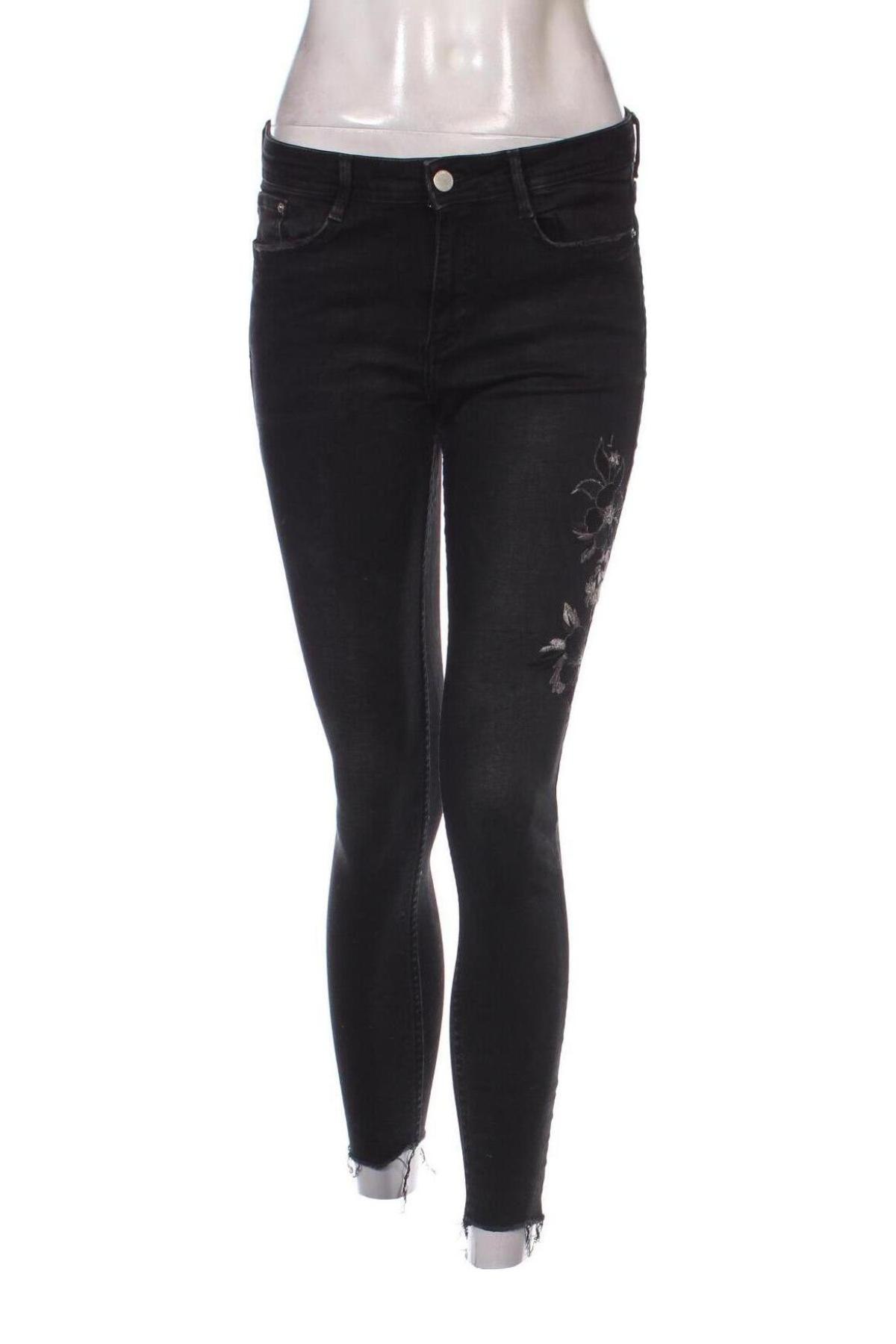 Damen Jeans Zara Trafaluc, Größe L, Farbe Schwarz, Preis 7,99 €