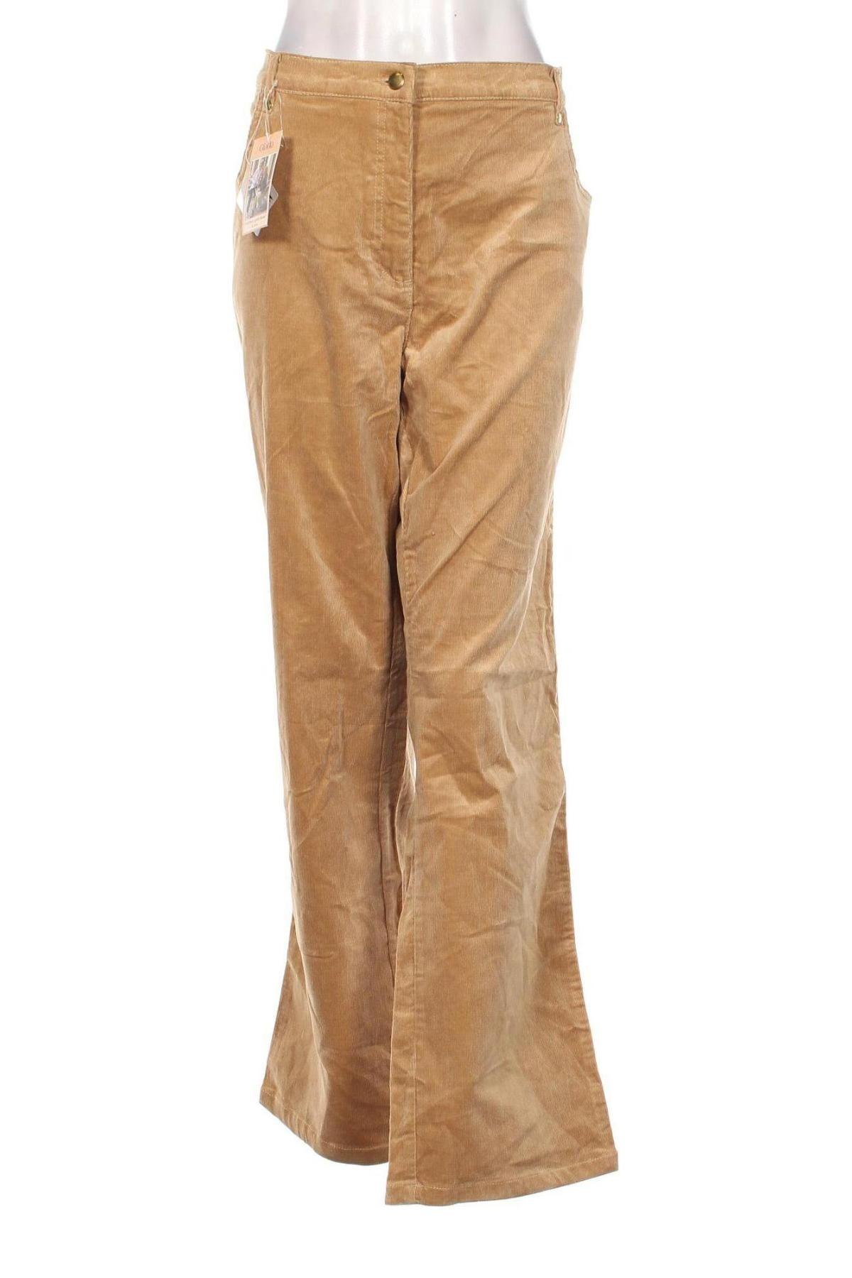 Damen Cordhose Giada, Größe XXL, Farbe Braun, Preis € 32,29