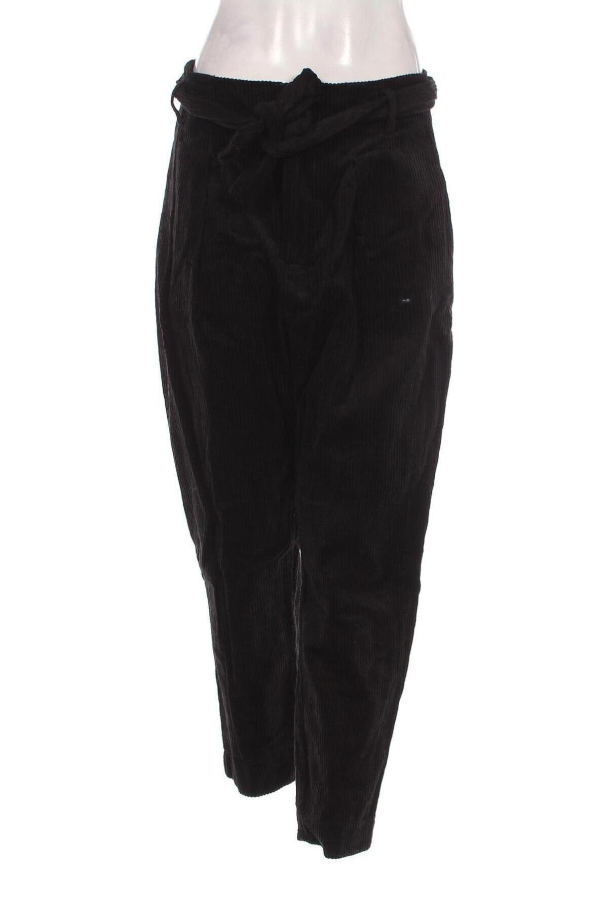 Damen Cordhose In Wear, Größe M, Farbe Schwarz, Preis 13,99 €