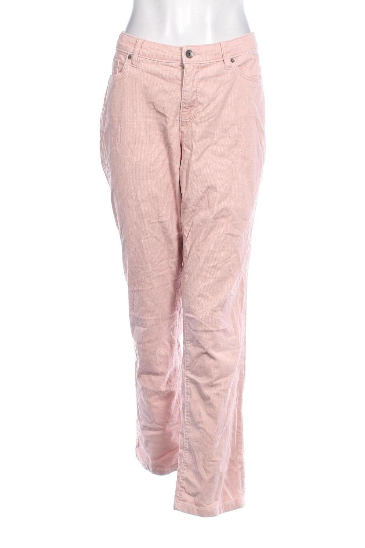 Damen Cordhose Land's End, Größe L, Farbe Rosa, Preis 10,49 €