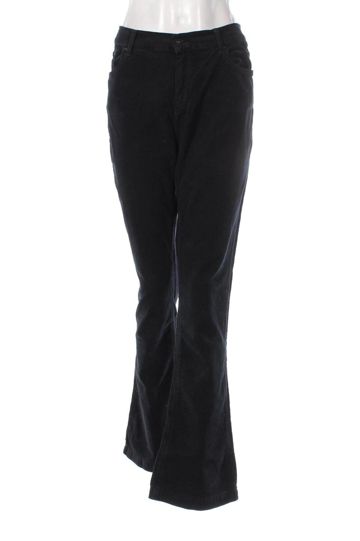 Pantaloni de velvet de femei Ltb, Mărime XL, Culoare Albastru, Preț 97,99 Lei