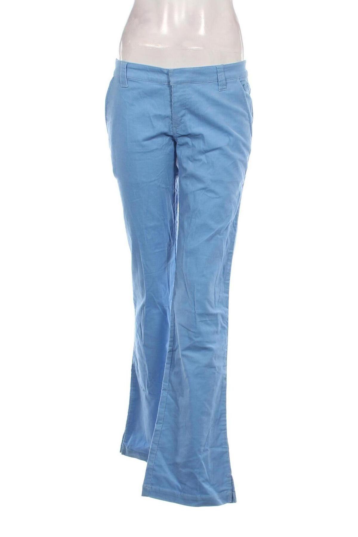 Pantaloni de velvet de femei Roxy, Mărime M, Culoare Albastru, Preț 206,99 Lei