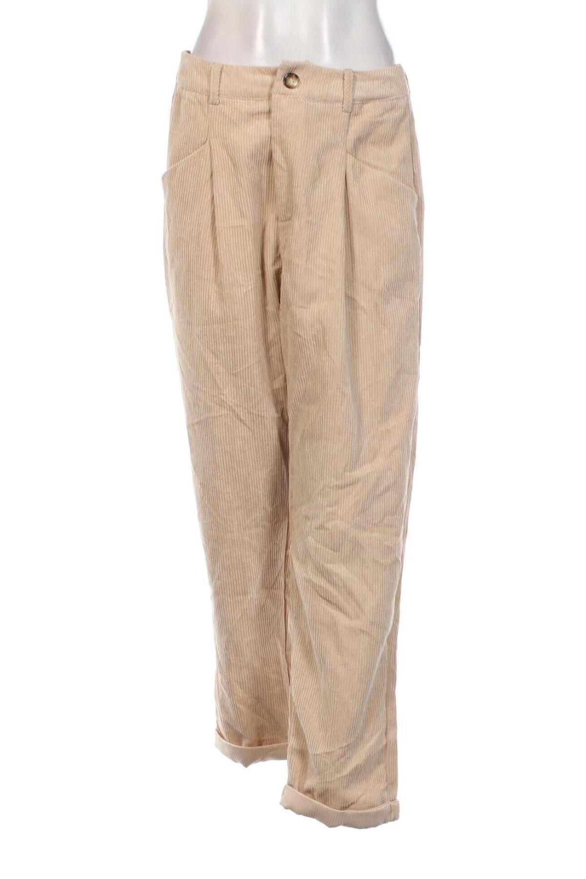 Damen Cordhose SHEIN, Größe M, Farbe Beige, Preis € 5,49