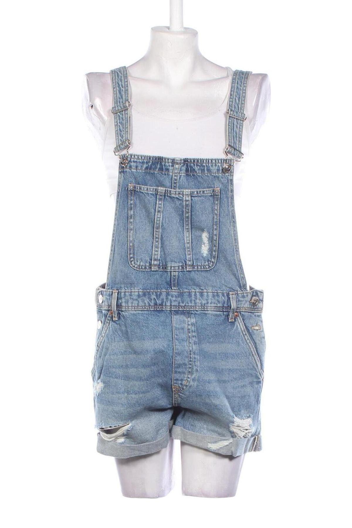 Damen Overall H&M Divided, Größe L, Farbe Blau, Preis 22,49 €