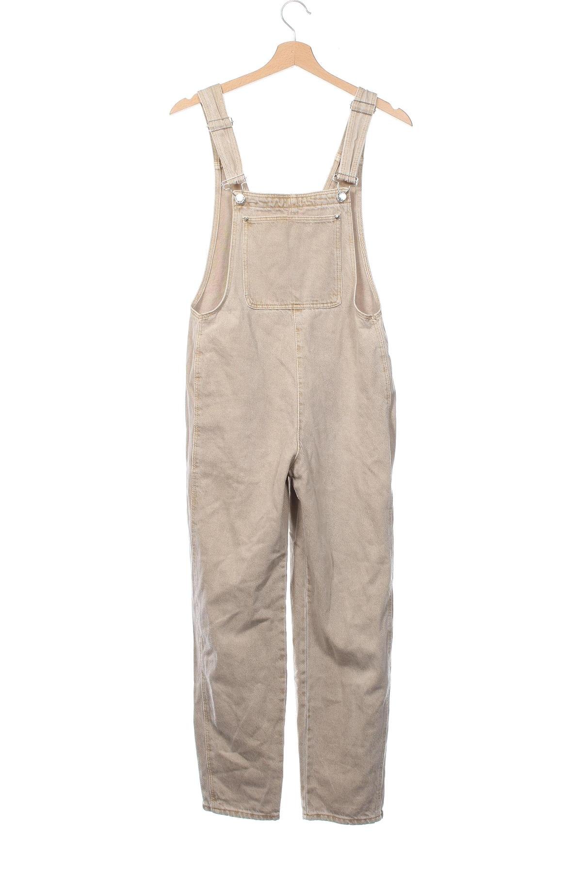 Dámsky overal Pull&Bear, Veľkosť XS, Farba Béžová, Cena  19,95 €