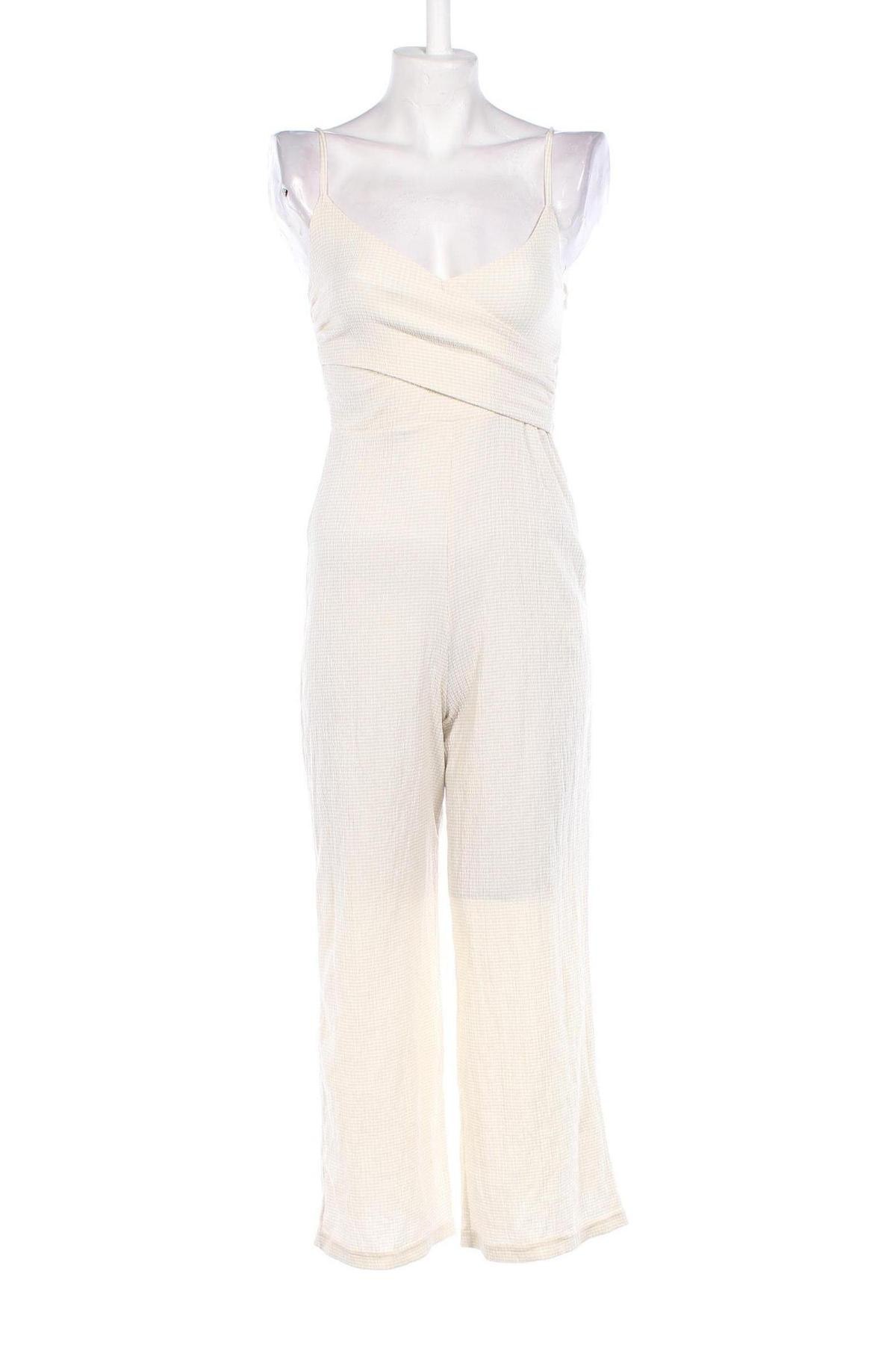 Damen Overall Stradivarius, Größe S, Farbe Beige, Preis € 10,99