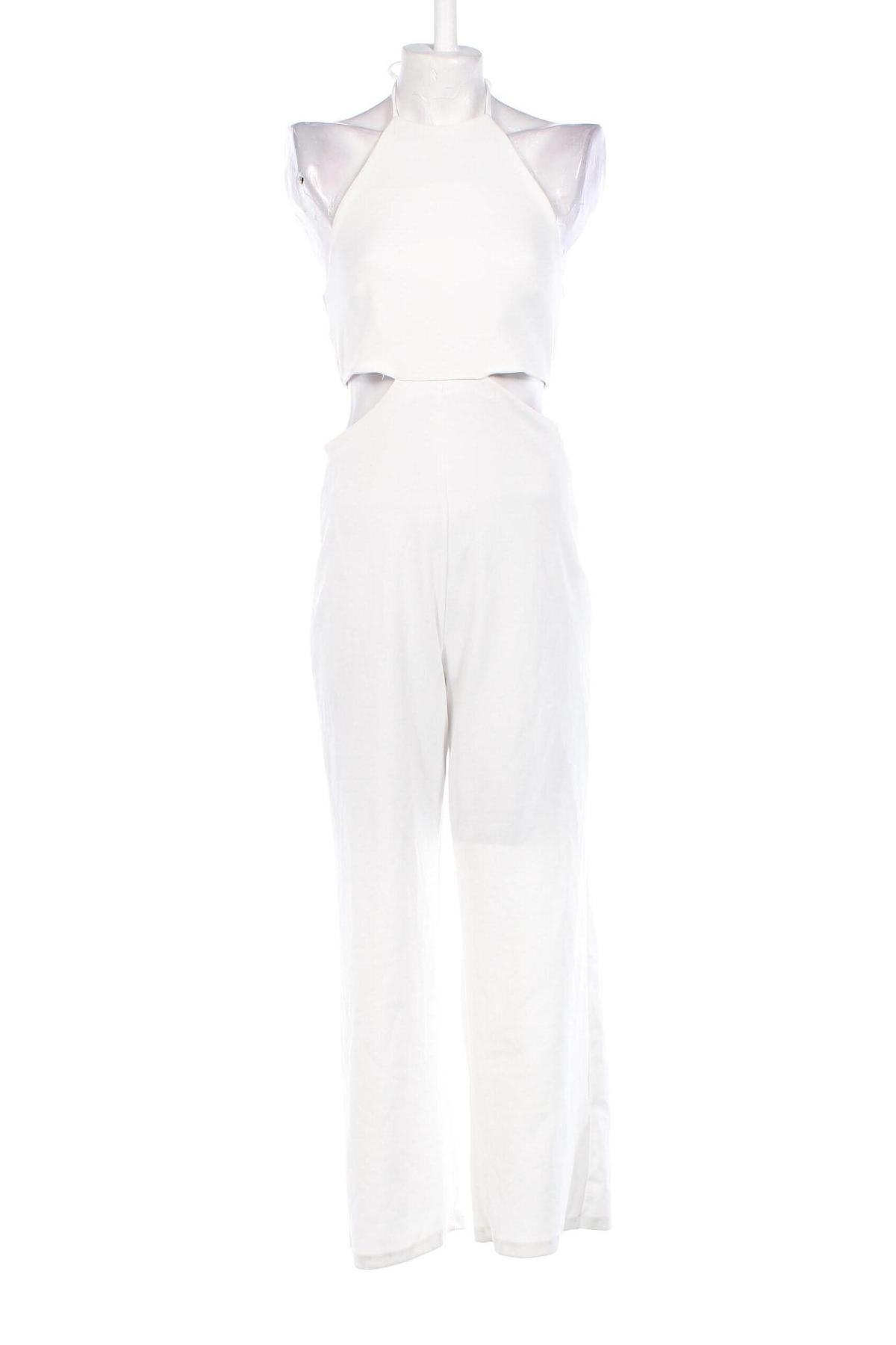 Damen Overall Stradivarius, Größe S, Farbe Weiß, Preis 10,99 €