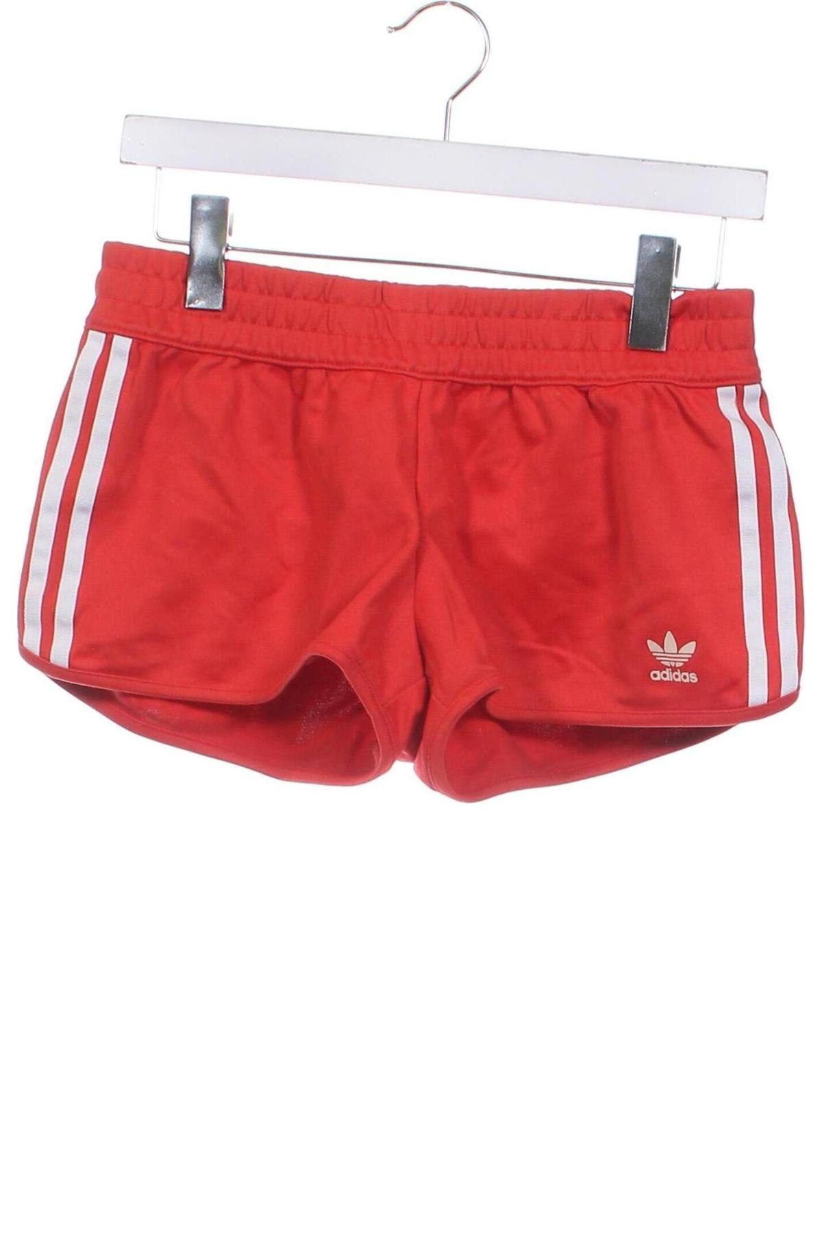 Pantaloni scurți de femei Adidas Originals, Mărime XS, Culoare Roșu, Preț 51,99 Lei