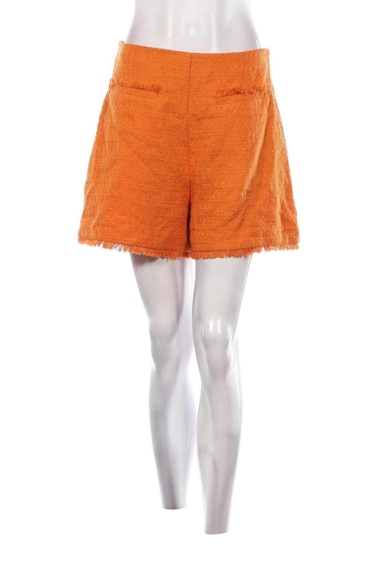 Damen Shorts Mango, Größe L, Farbe Orange, Preis 8,99 €