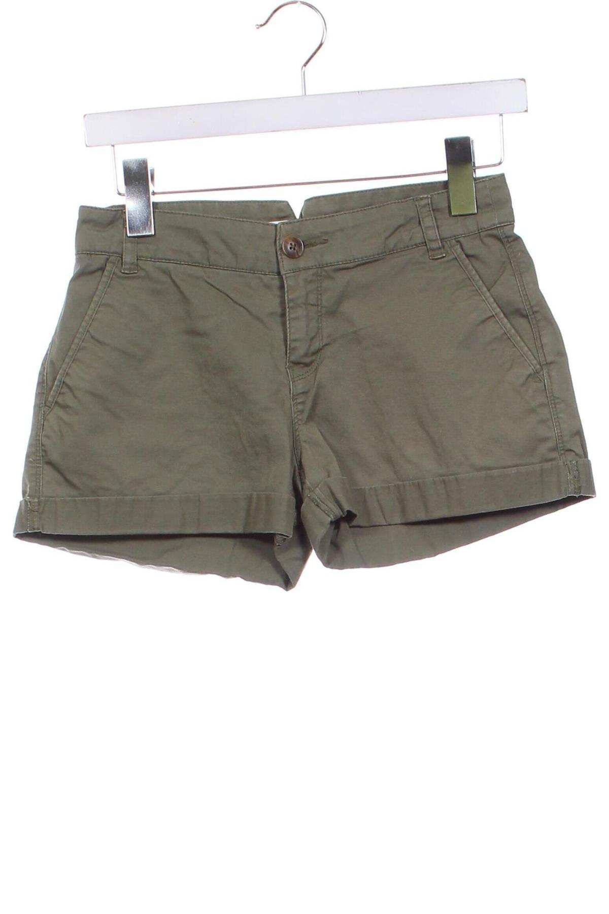 Damen Shorts Springfield, Größe XS, Farbe Grün, Preis € 4,49