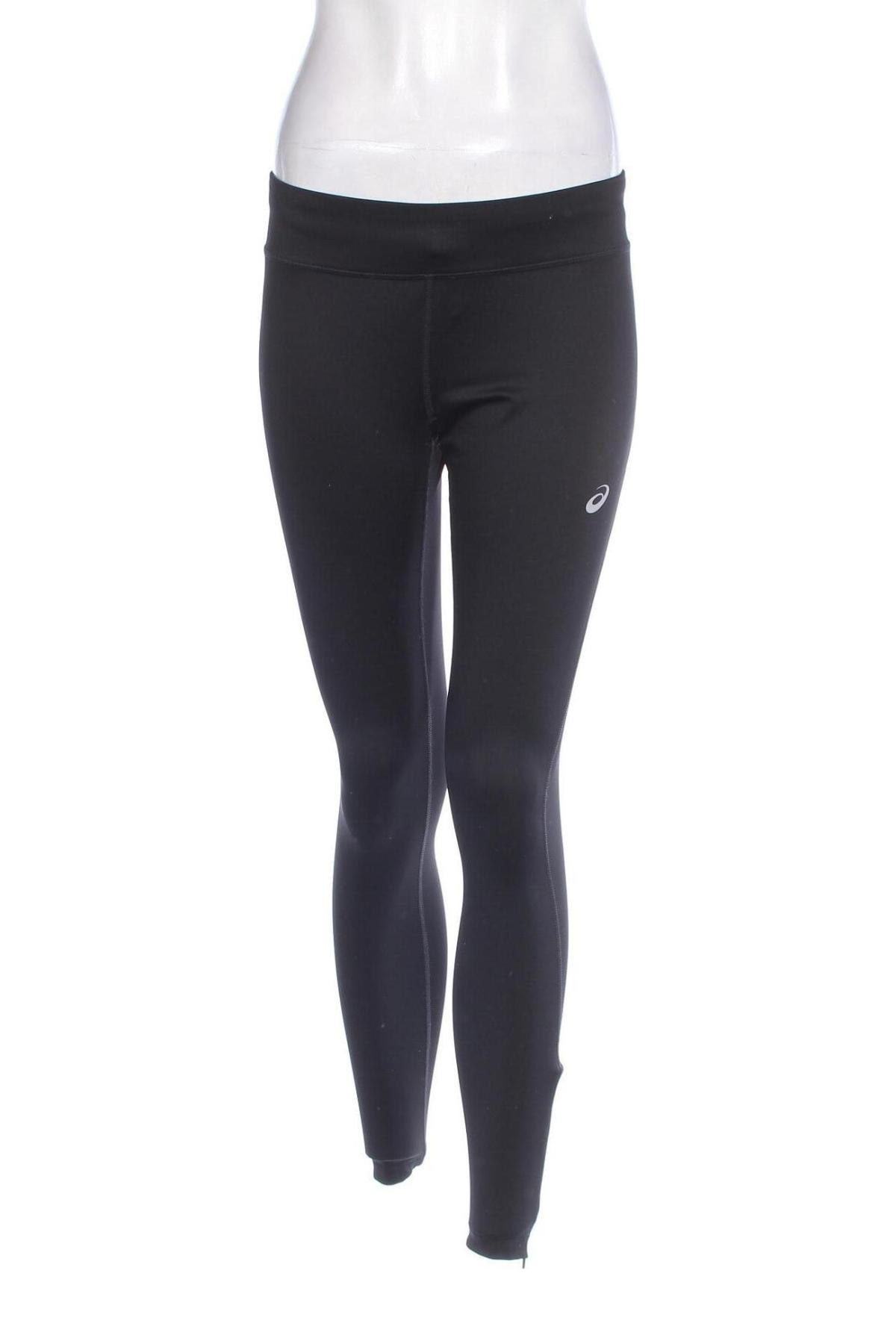 Damen Leggings ASICS, Größe M, Farbe Schwarz, Preis 19,49 €