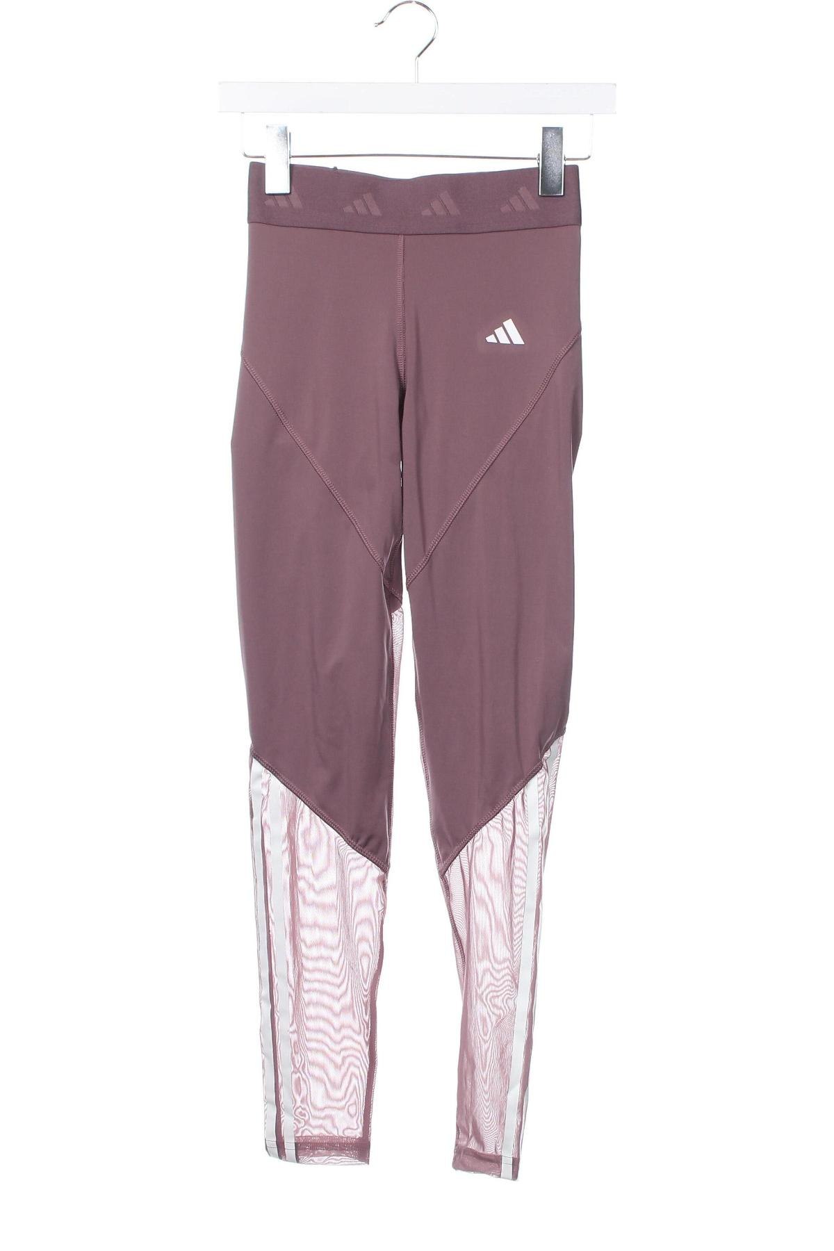 Damskie legginsy Adidas, Rozmiar XXS, Kolor Różowy, Cena 88,99 zł