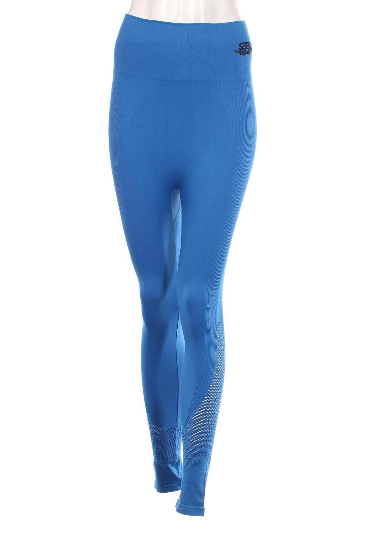 Damen Leggings Engineered Life, Größe XS, Farbe Blau, Preis € 11,99