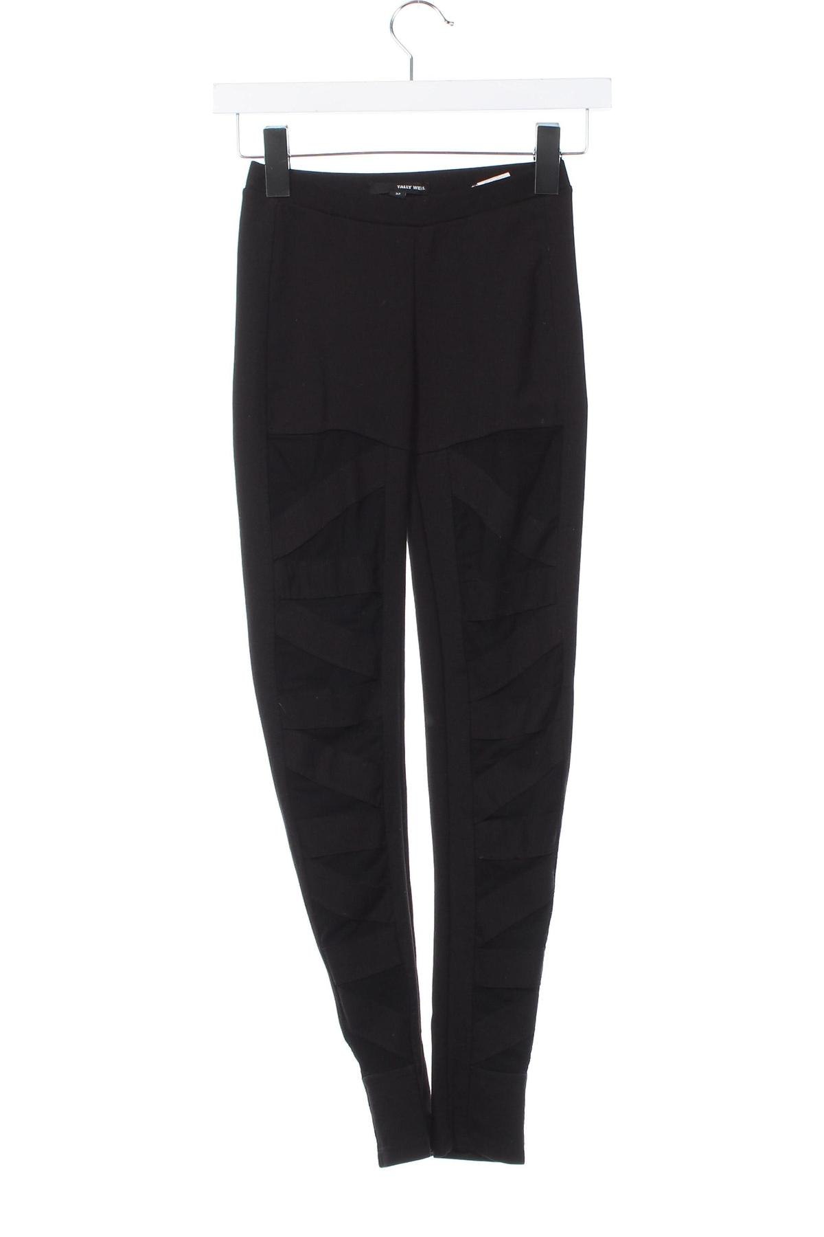 Damen Leggings Tally Weijl, Größe XXS, Farbe Schwarz, Preis 6,99 €