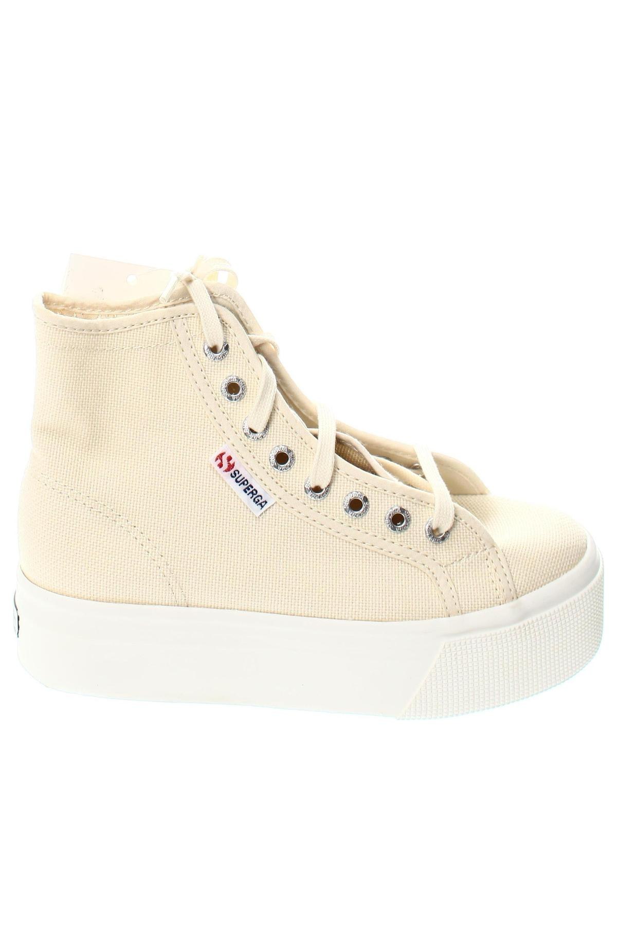 Дамски обувки Superga, Размер 36, Цвят Екрю, Цена 101,99 лв.