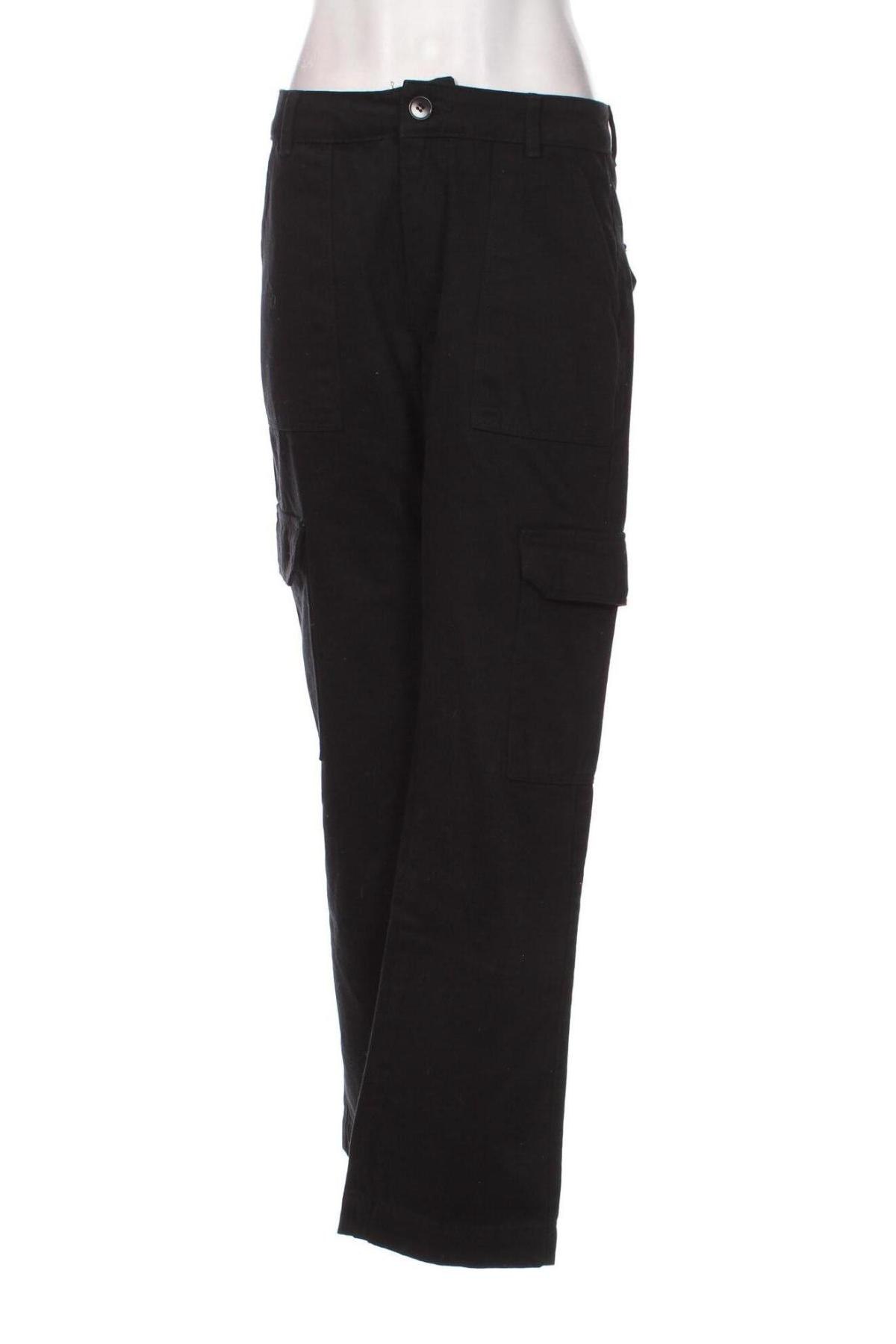 Pantaloni de femei A Lot Less x About You, Mărime M, Culoare Negru, Preț 205,99 Lei