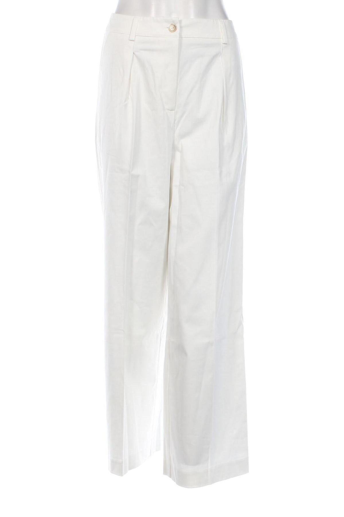 Pantaloni de femei ABOUT YOU x Marie von Behrens, Mărime M, Culoare Alb, Preț 268,99 Lei