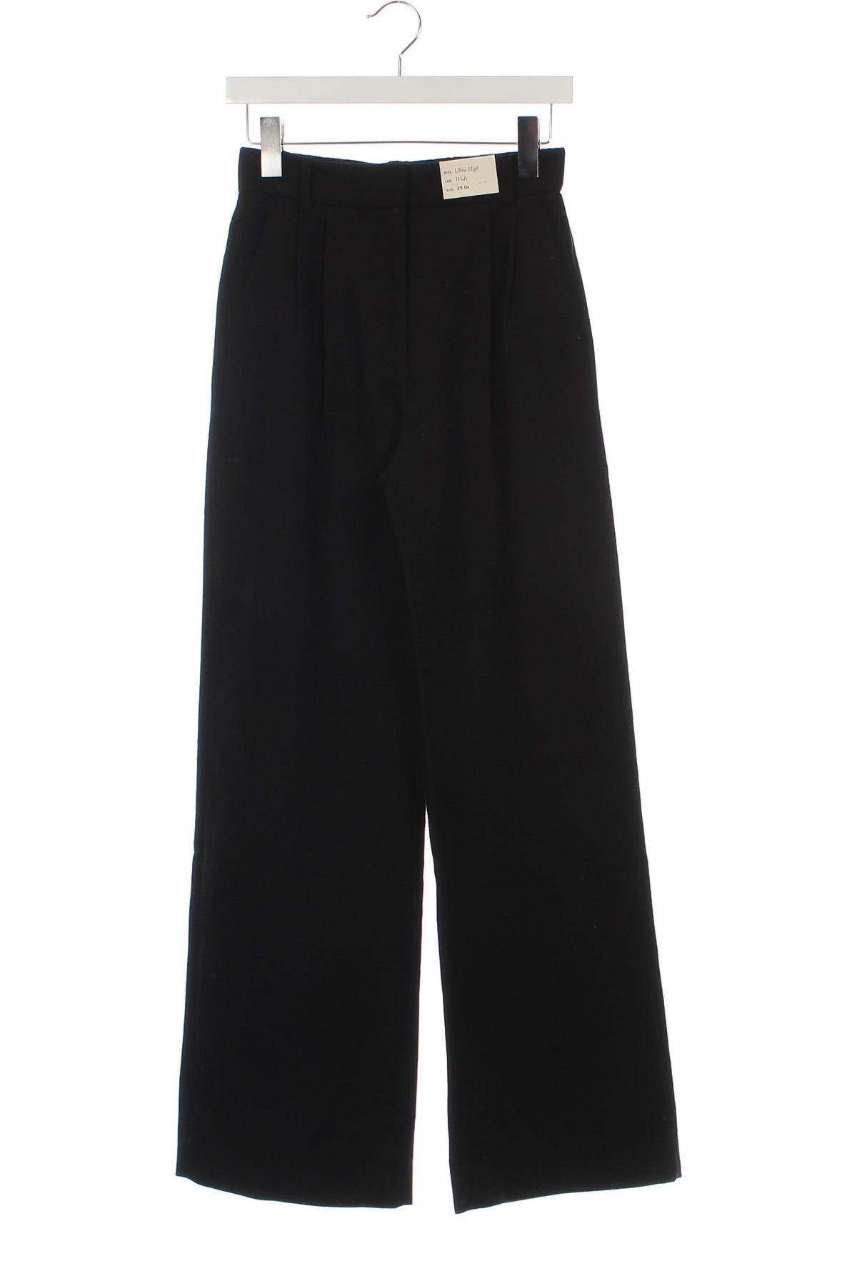 Pantaloni de femei Abercrombie & Fitch, Mărime XS, Culoare Negru, Preț 230,99 Lei