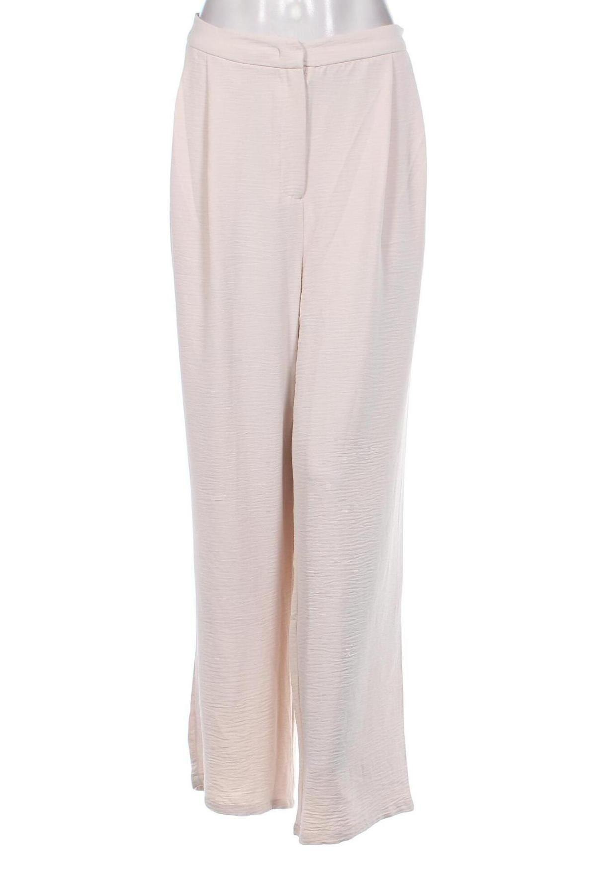 Pantaloni de femei About You, Mărime L, Culoare Ecru, Preț 65,99 Lei