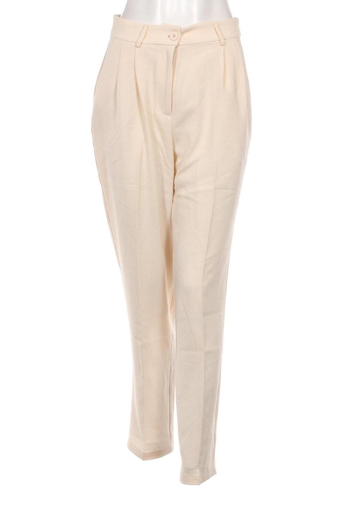 Pantaloni de femei About You, Mărime M, Culoare Ecru, Preț 67,99 Lei