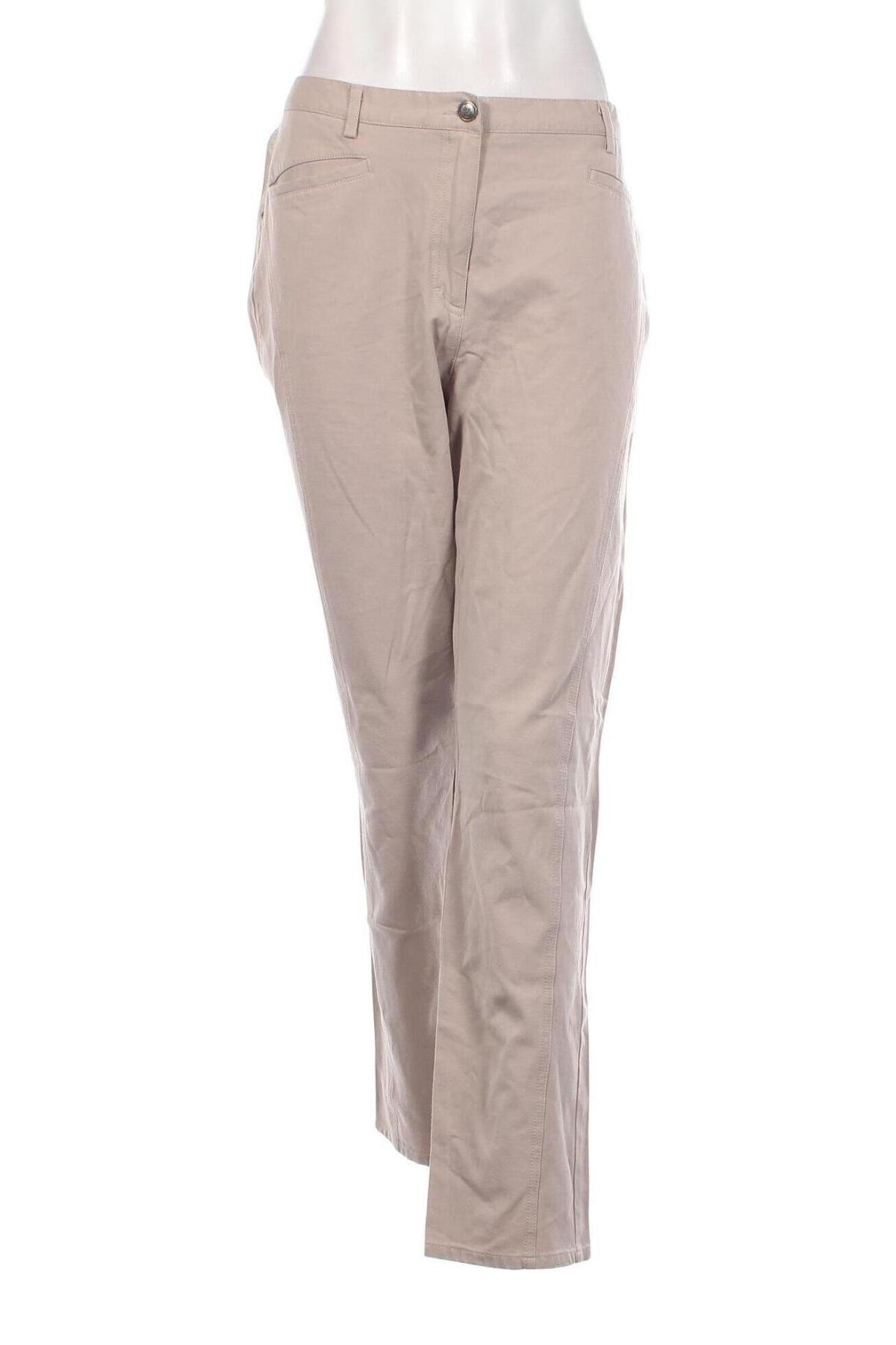 Damenhose Alfredo Pauly, Größe L, Farbe Beige, Preis 10,49 €