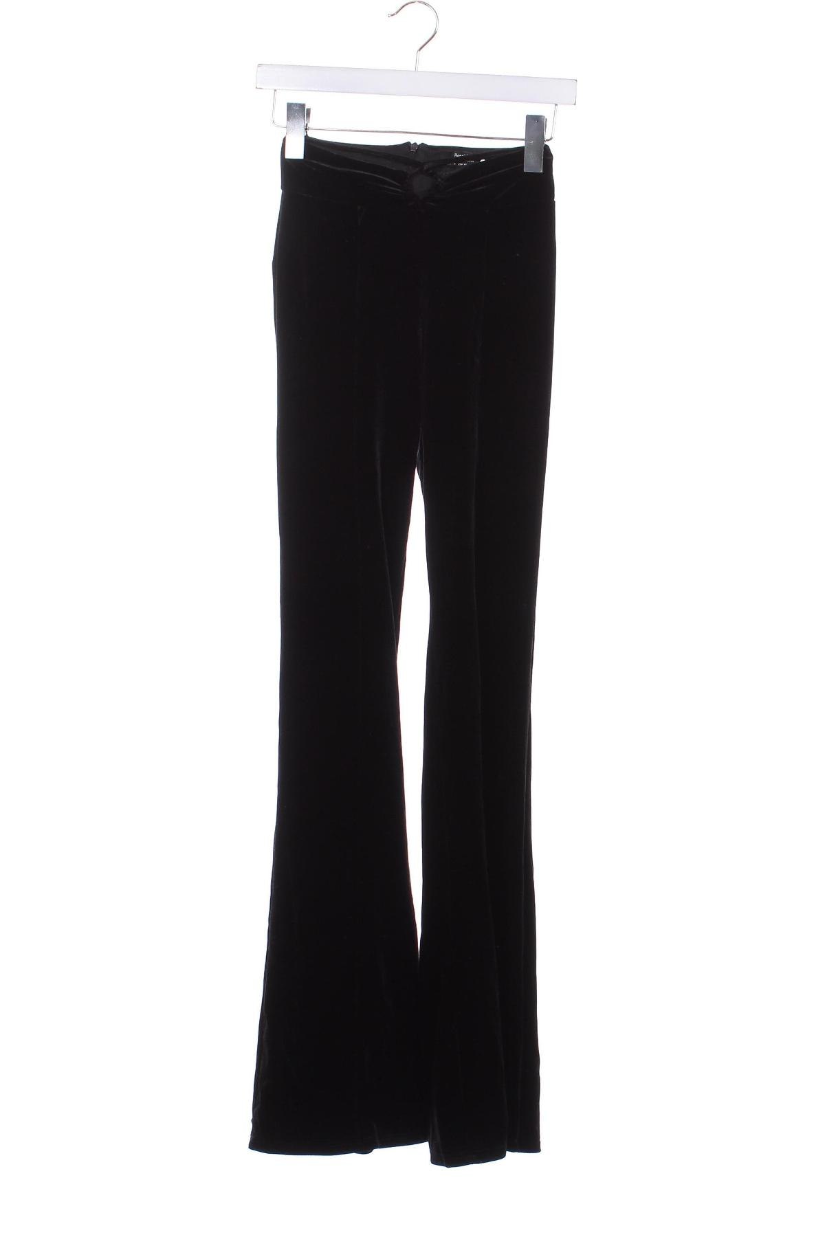 Pantaloni de femei Bershka, Mărime XS, Culoare Negru, Preț 45,99 Lei