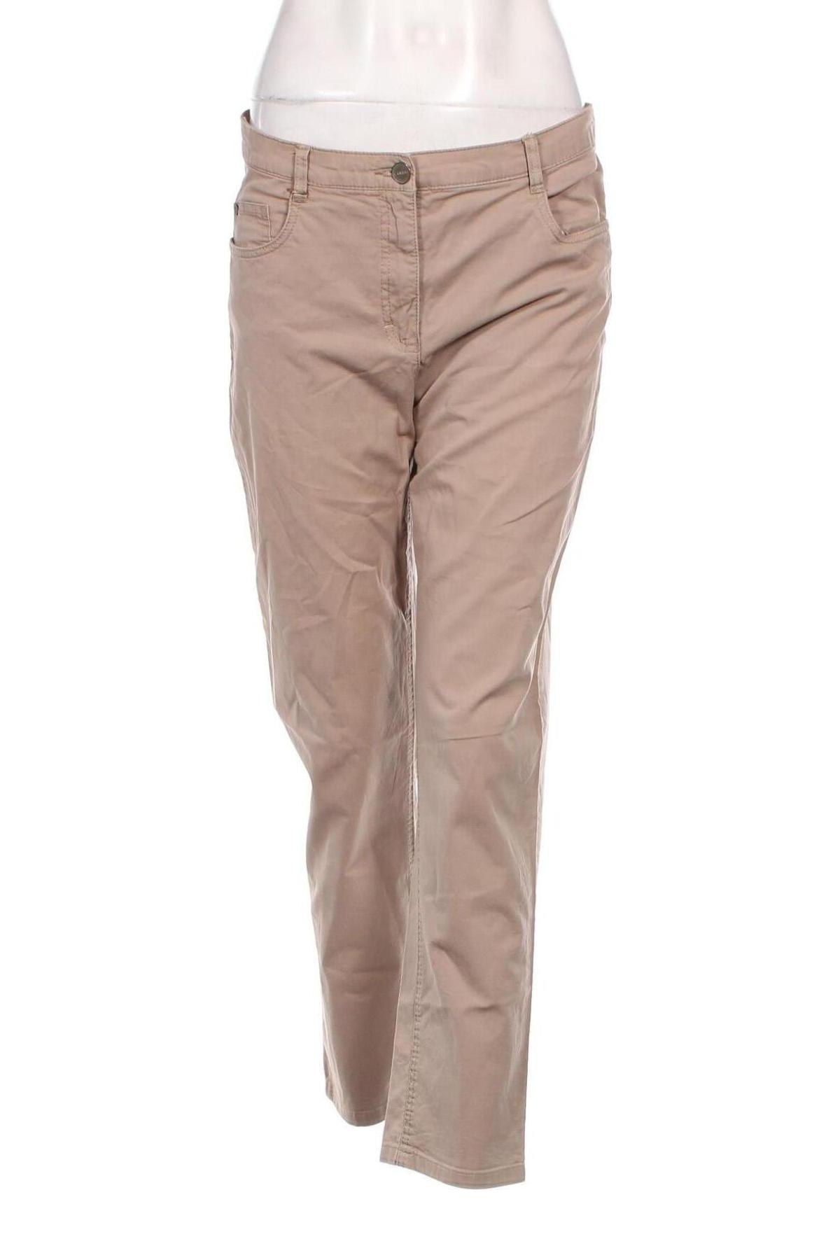 Damenhose Canda, Größe M, Farbe Beige, Preis 8,95 €