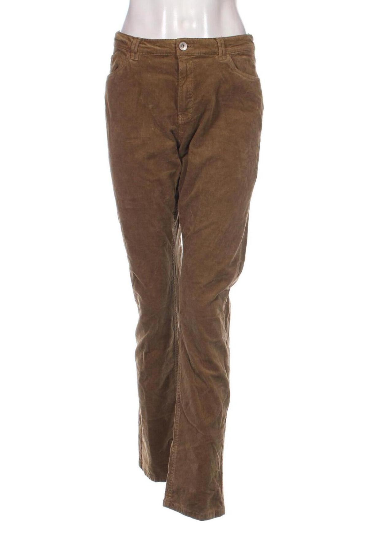 Damen Cordhose Charles Vogele, Größe L, Farbe Braun, Preis 8,49 €