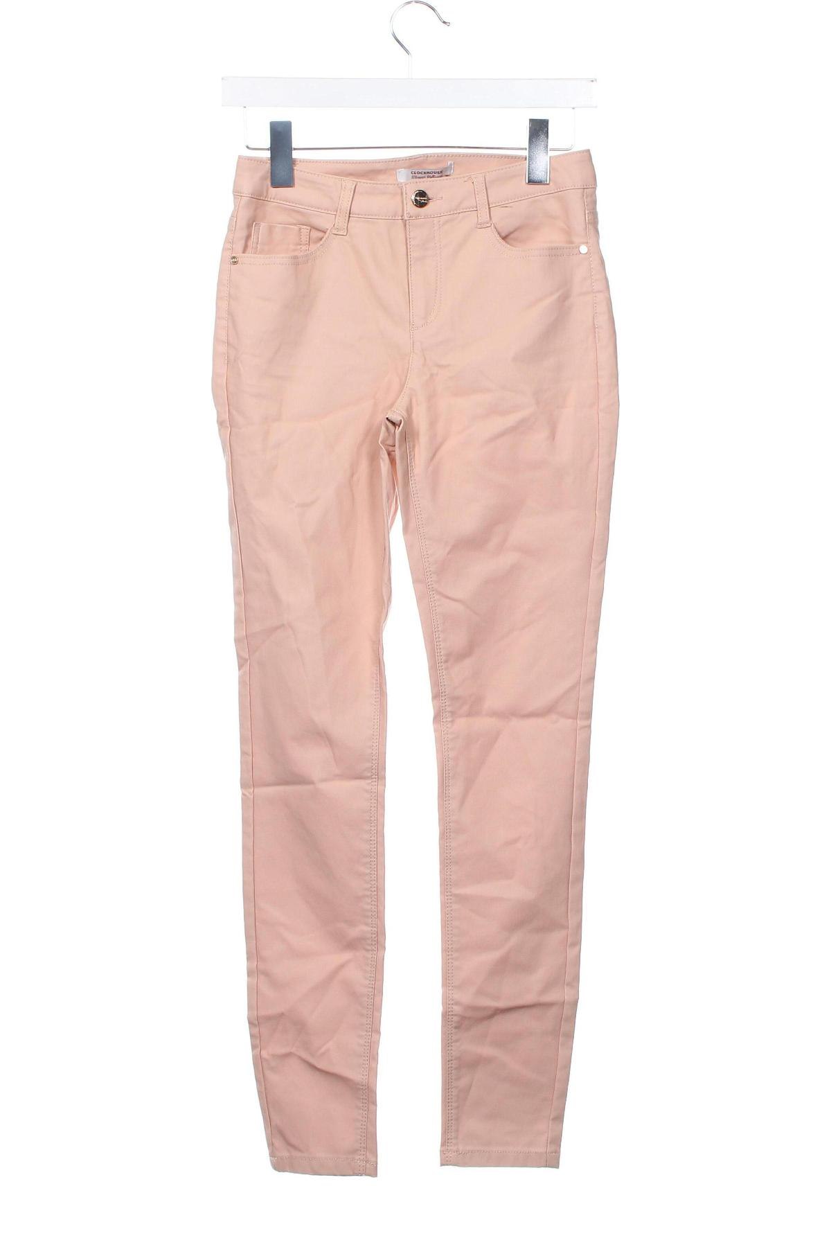 Damenhose Clockhouse, Größe XS, Farbe Ecru, Preis € 6,99