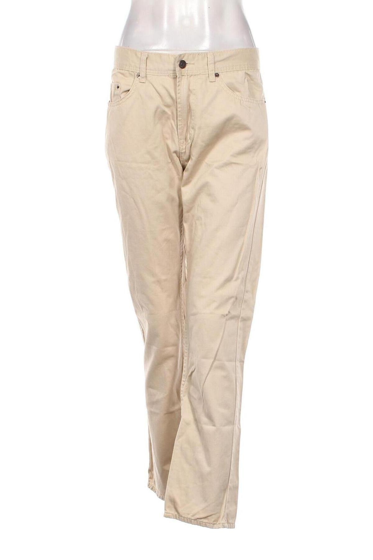 Damenhose Dressmann, Größe L, Farbe Beige, Preis 11,99 €