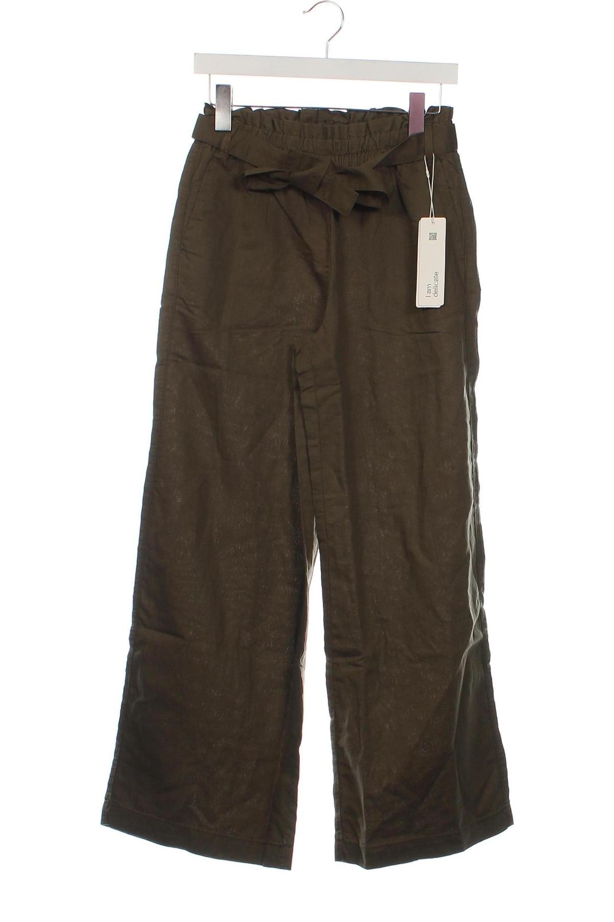 Pantaloni de femei Edc By Esprit, Mărime XS, Culoare Verde, Preț 91,99 Lei