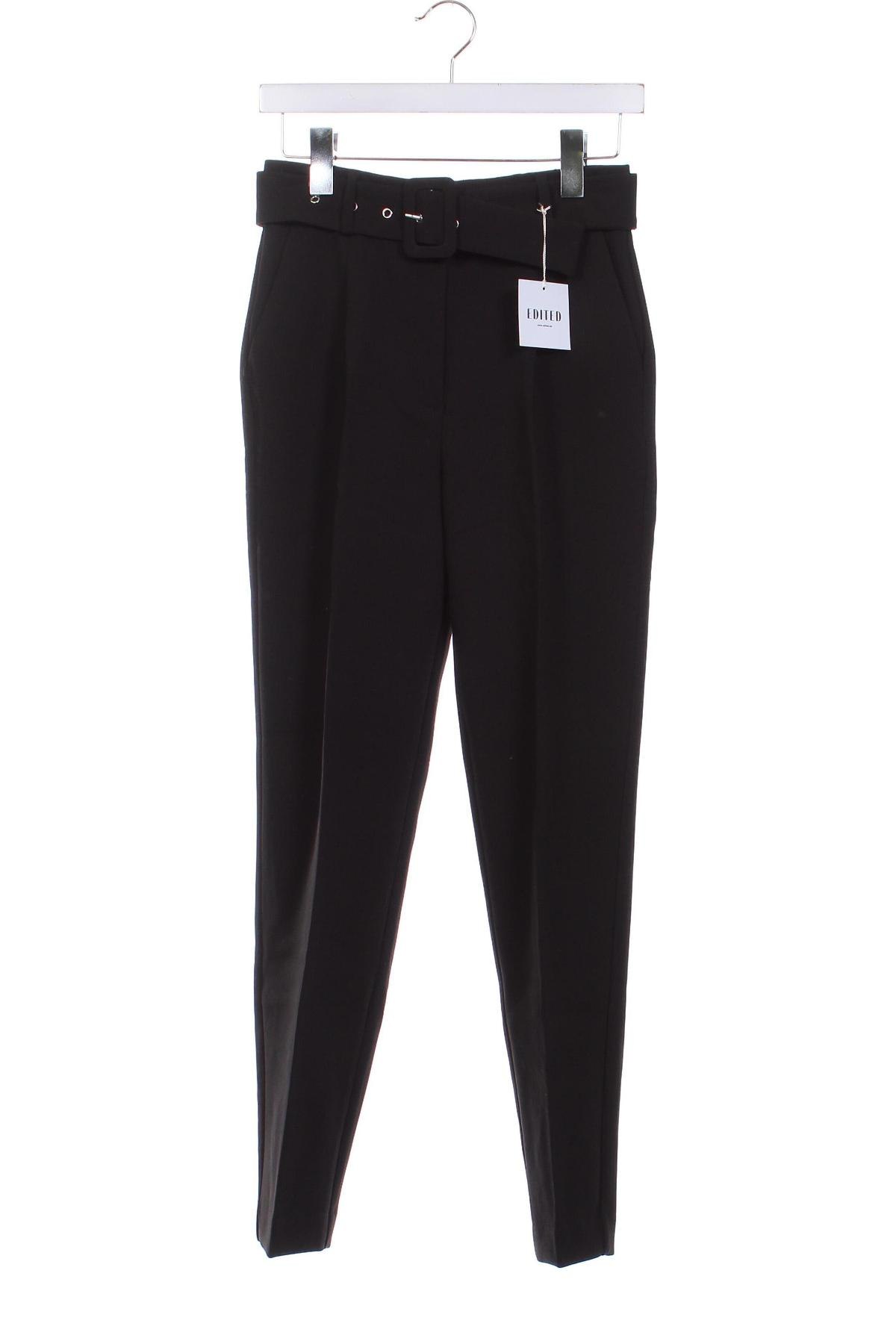 Pantaloni de femei Edited, Mărime XS, Culoare Negru, Preț 67,99 Lei