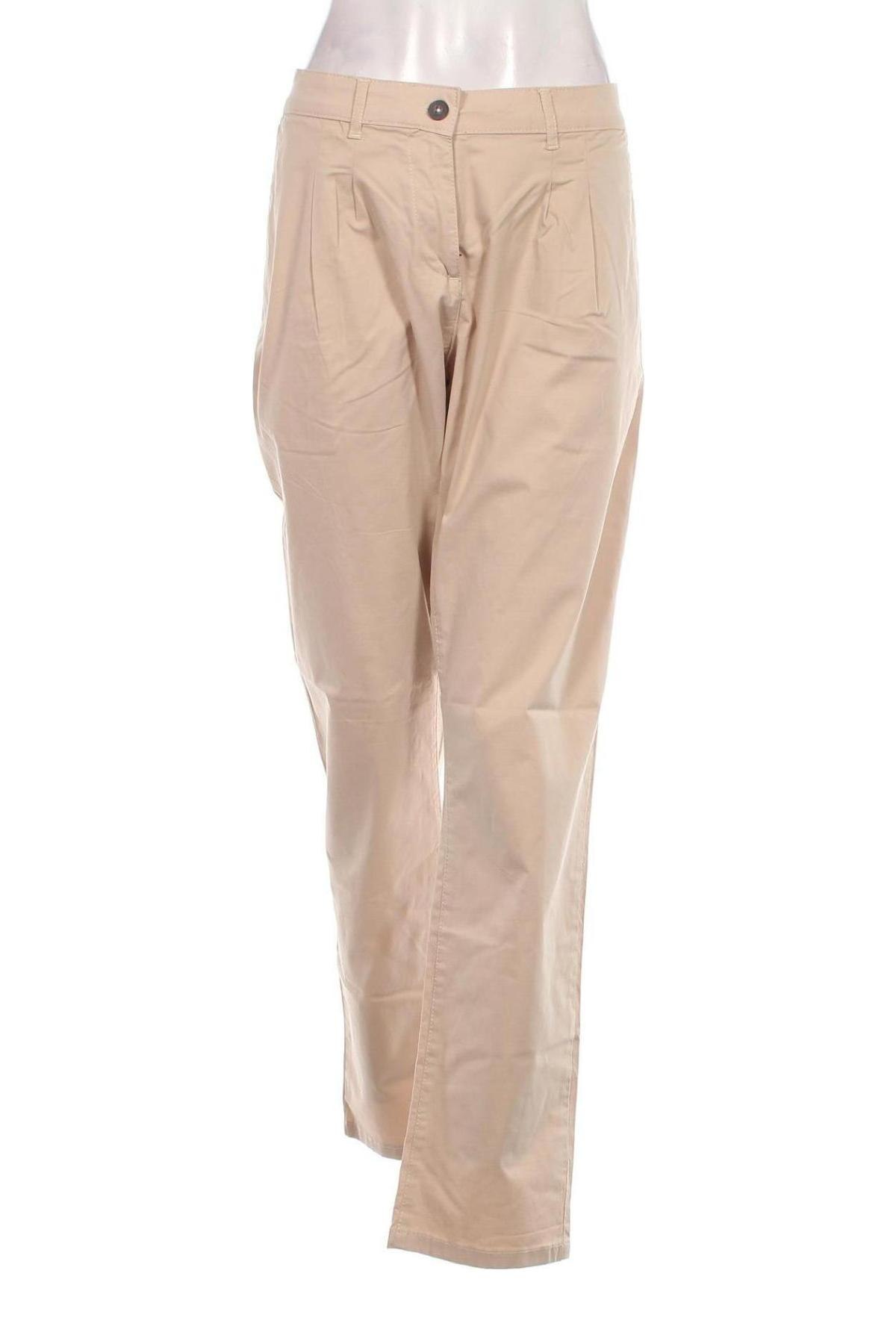 Damenhose Essentials, Größe L, Farbe Beige, Preis 9,49 €