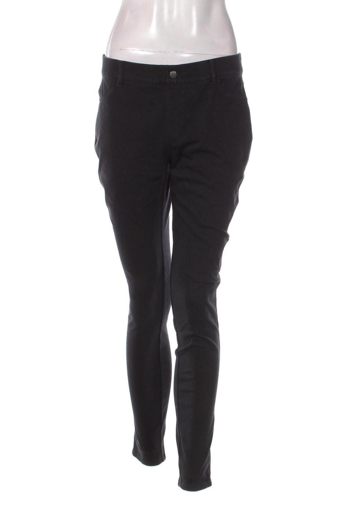 Pantaloni de femei Essentials by Tchibo, Mărime L, Culoare Negru, Preț 32,99 Lei