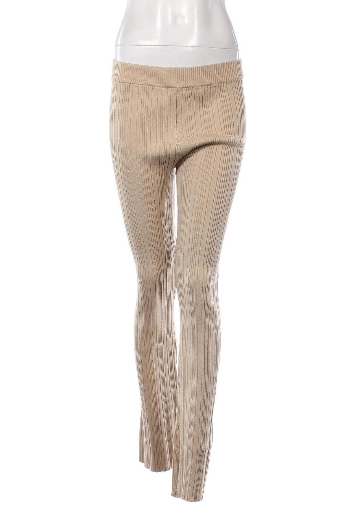 Damenhose Gina Tricot, Größe L, Farbe Beige, Preis 10,99 €