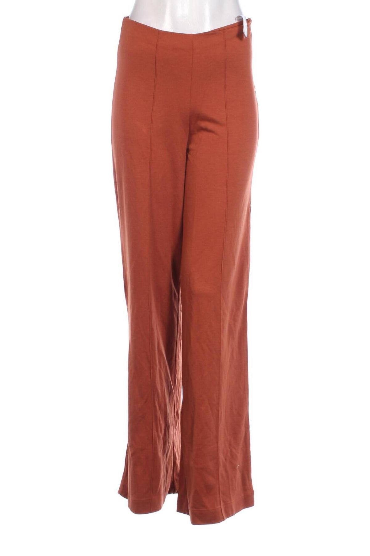 Pantaloni de femei Guido Maria Kretschmer for About You, Mărime S, Culoare Portocaliu, Preț 91,99 Lei