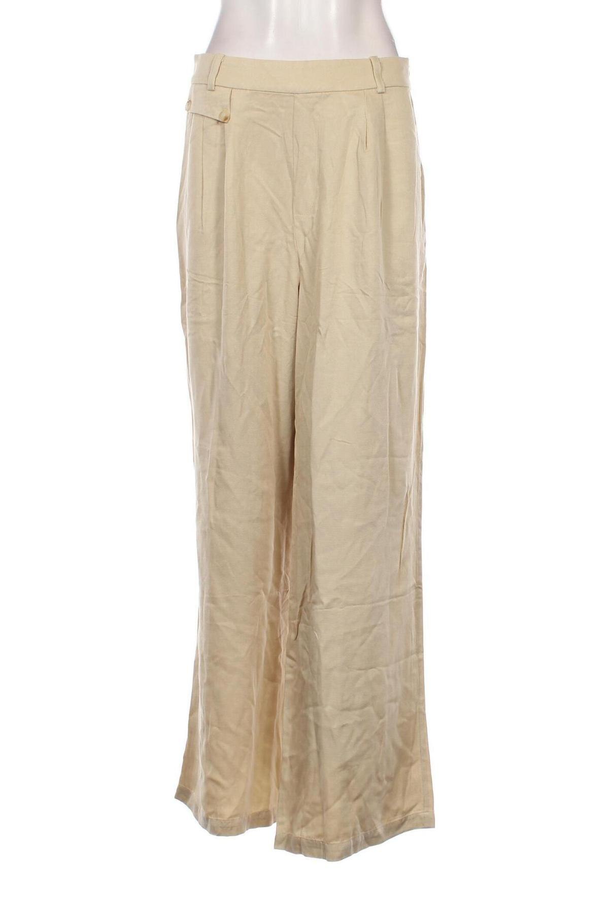 Damenhose Guido Maria Kretschmer for About You, Größe M, Farbe Beige, Preis € 11,49