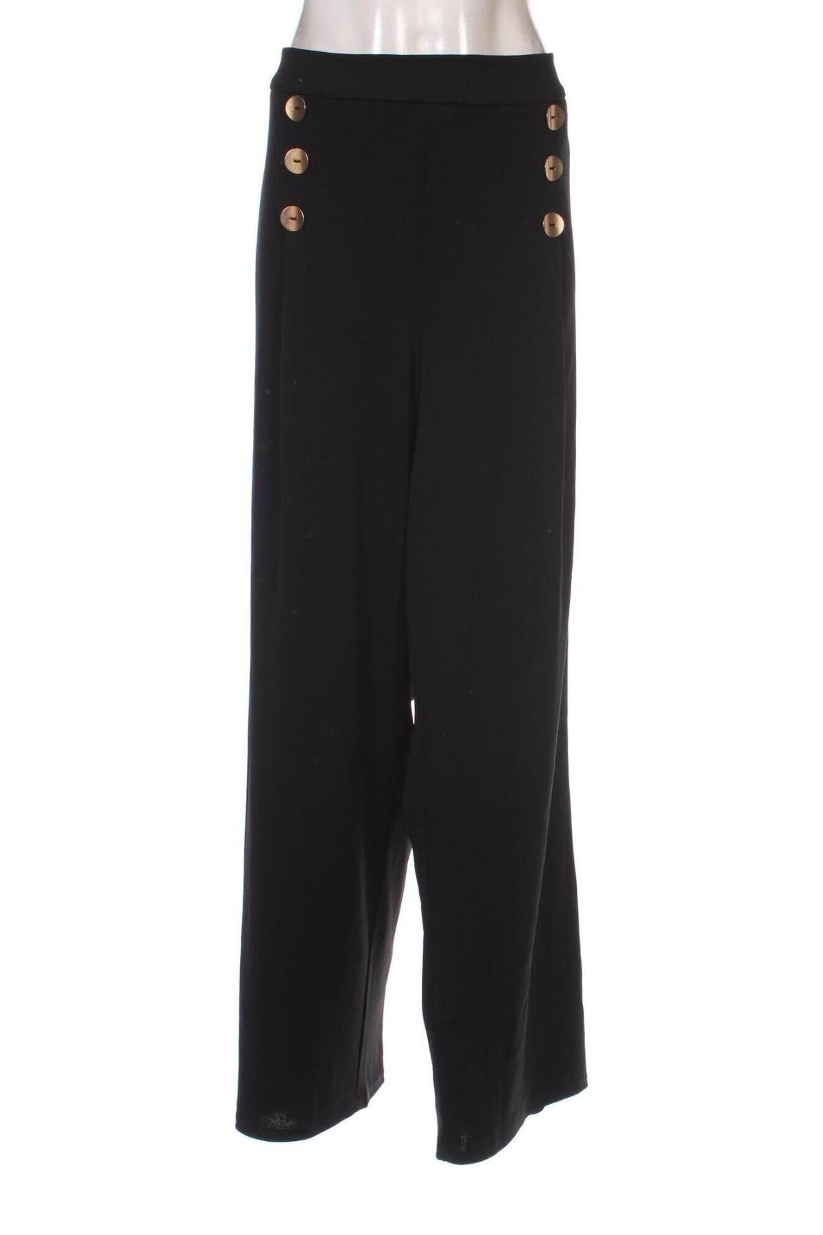 Pantaloni de femei Guido Maria Kretschmer for About You, Mărime XXL, Culoare Negru, Preț 122,99 Lei