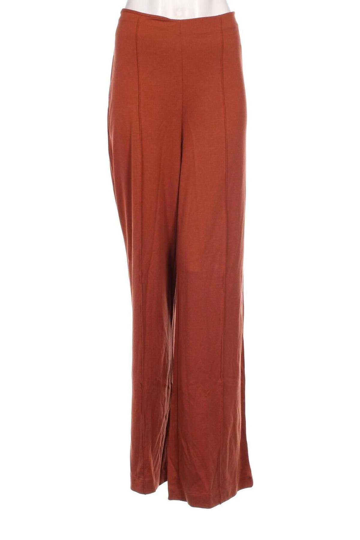 Pantaloni de femei Guido Maria Kretschmer for About You, Mărime L, Culoare Maro, Preț 70,99 Lei