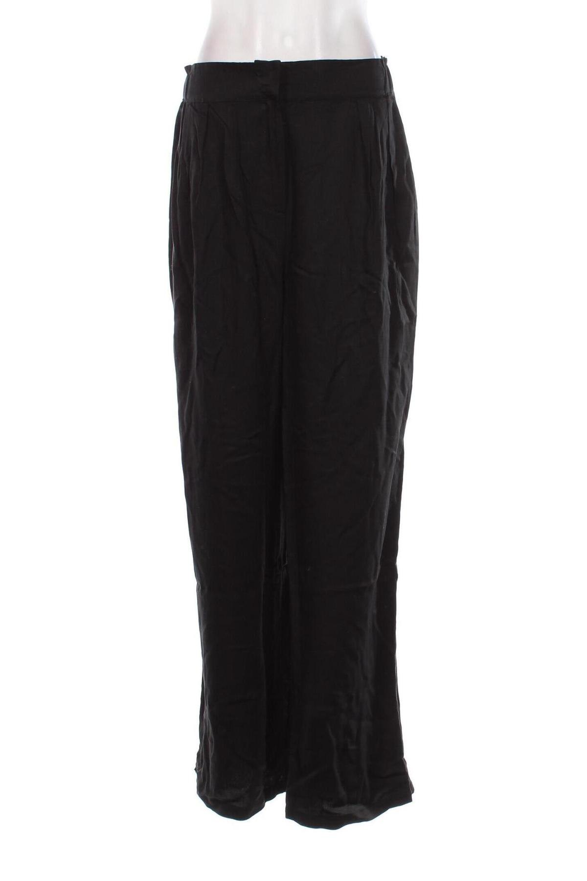 Pantaloni de femei Guido Maria Kretschmer for About You, Mărime L, Culoare Negru, Preț 107,99 Lei