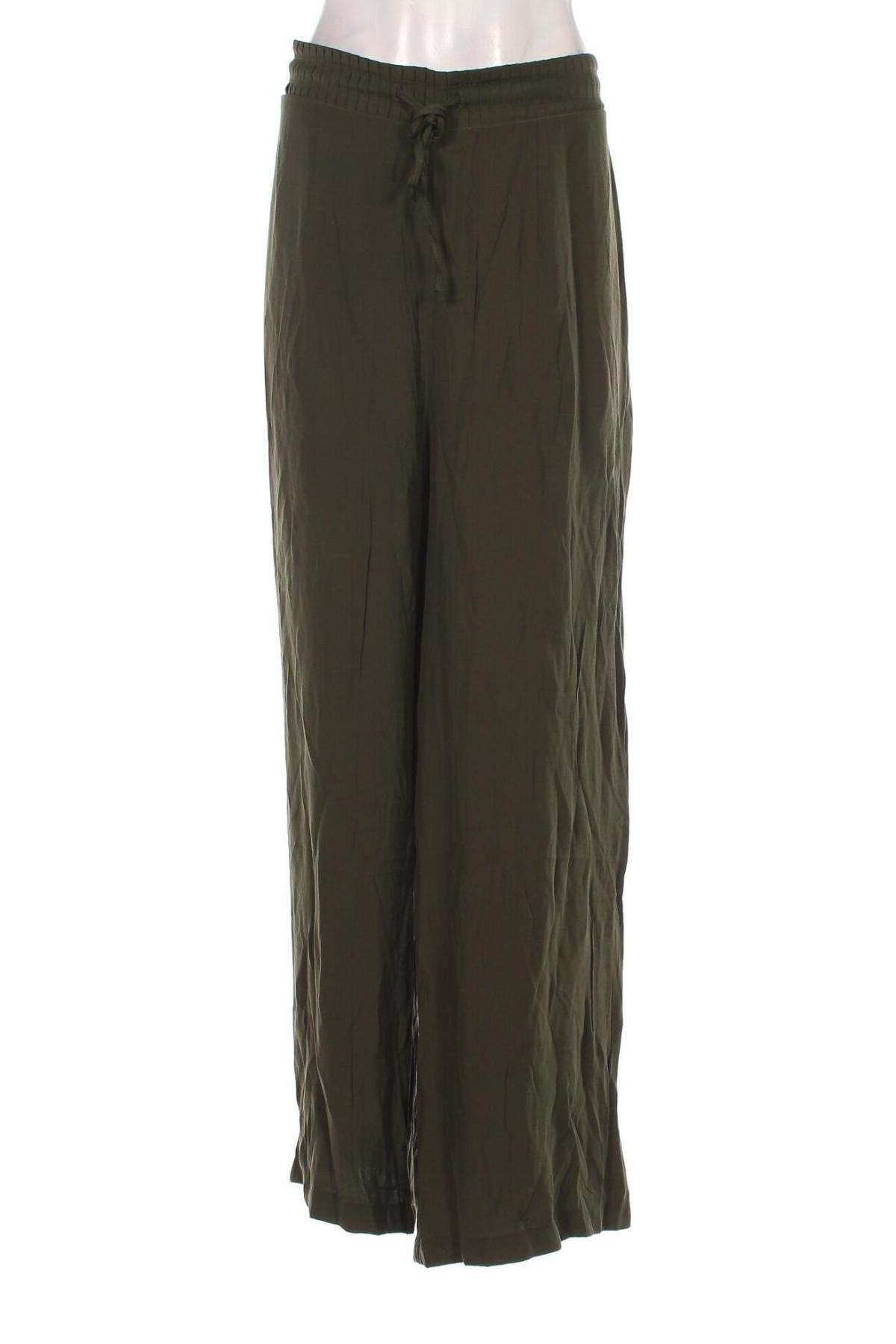 Pantaloni de femei Guido Maria Kretschmer for About You, Mărime XL, Culoare Verde, Preț 91,99 Lei