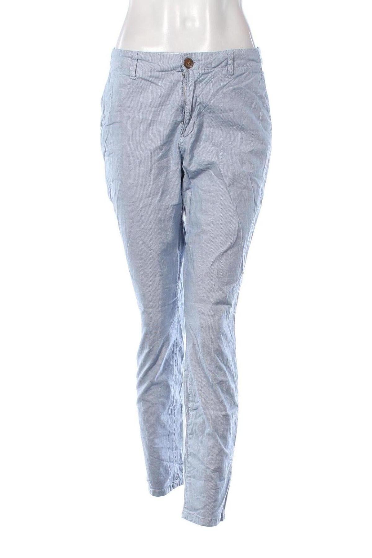 Pantaloni de femei H&M L.O.G.G., Mărime M, Culoare Albastru, Preț 27,99 Lei