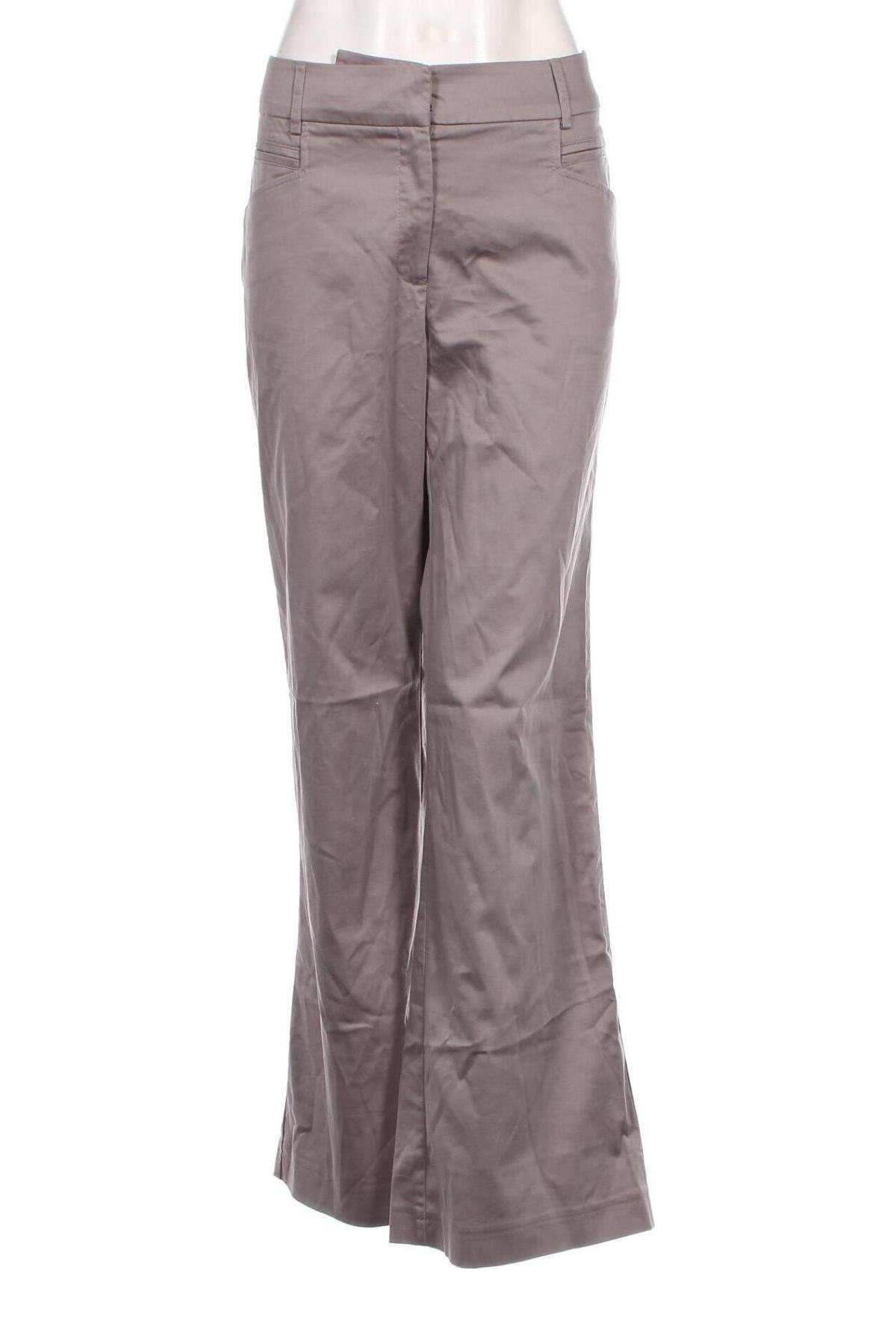 Pantaloni de femei KappAhl, Mărime L, Culoare Gri, Preț 52,99 Lei