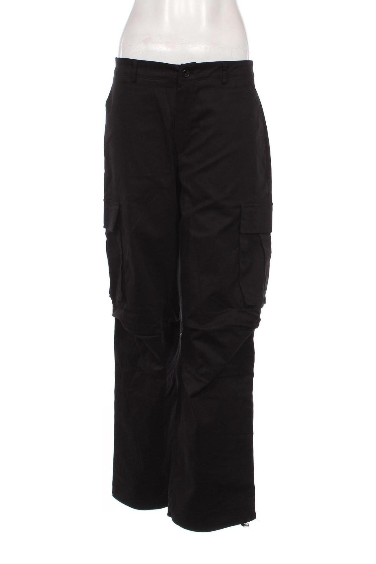 Pantaloni de femei LENI KLUM x ABOUT YOU, Mărime M, Culoare Negru, Preț 91,99 Lei