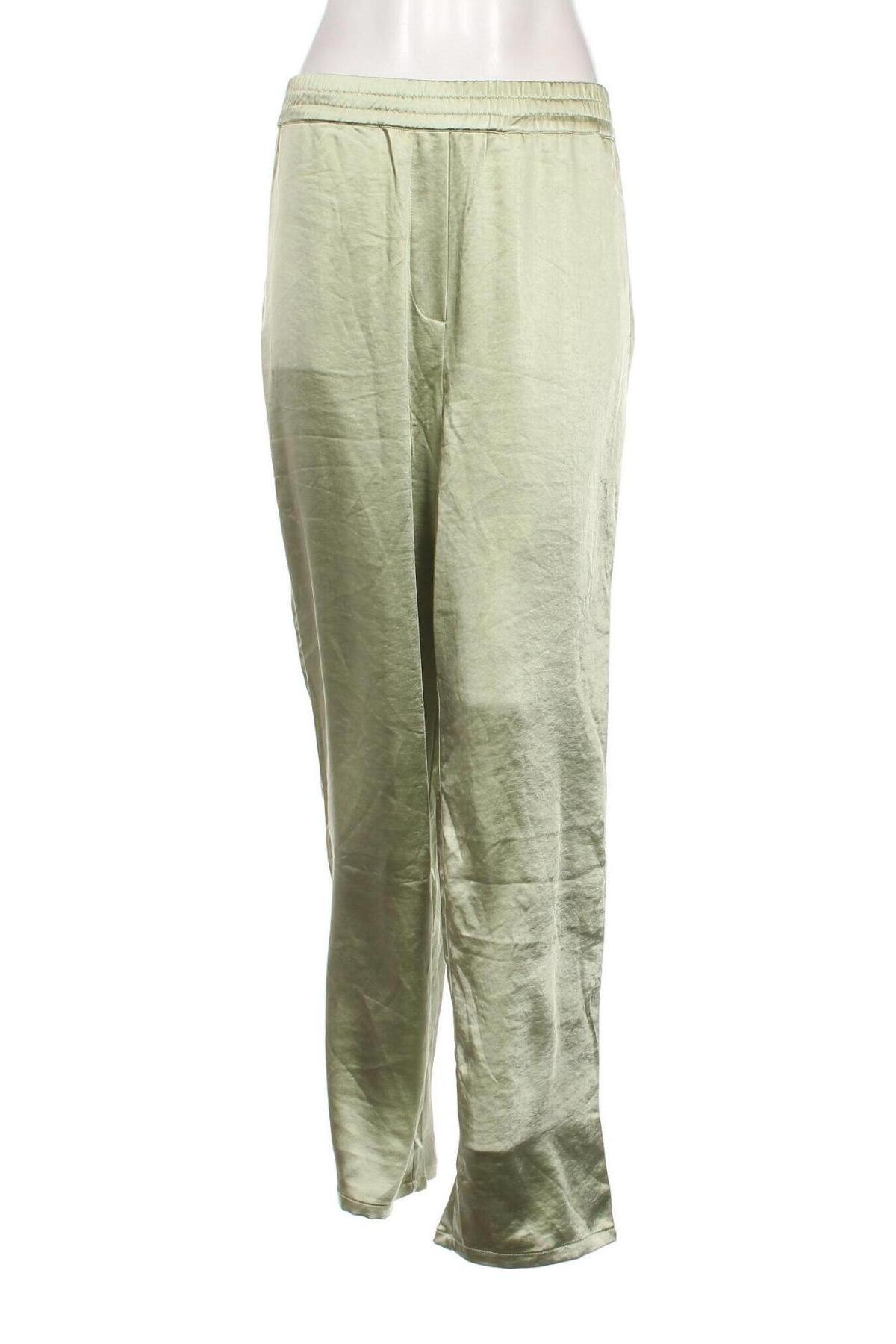 Pantaloni de femei LeGer By Lena Gercke X About you, Mărime S, Culoare Verde, Preț 91,99 Lei