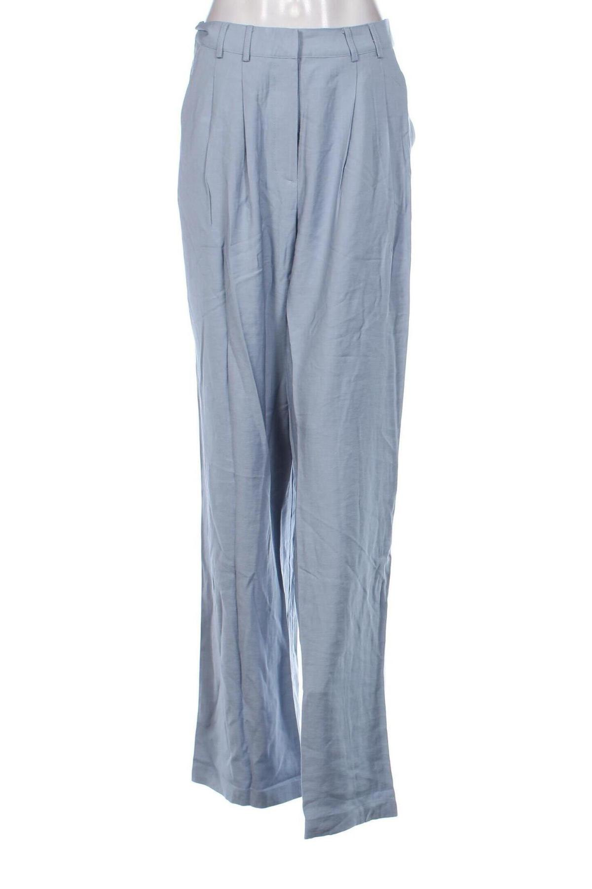 Pantaloni de femei LeGer By Lena Gercke X About you, Mărime S, Culoare Albastru, Preț 70,99 Lei